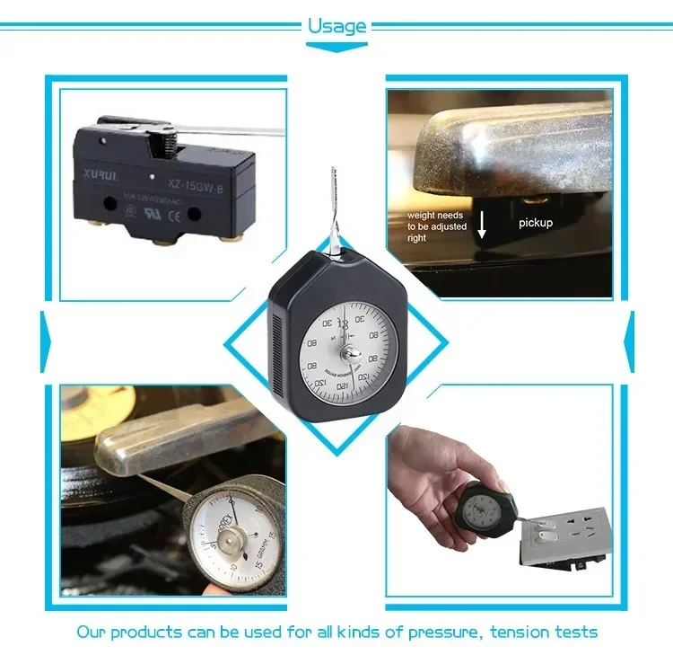 Analog Orthodontic Teeth Tension Gauge ATG Single Pointer Dial Meter