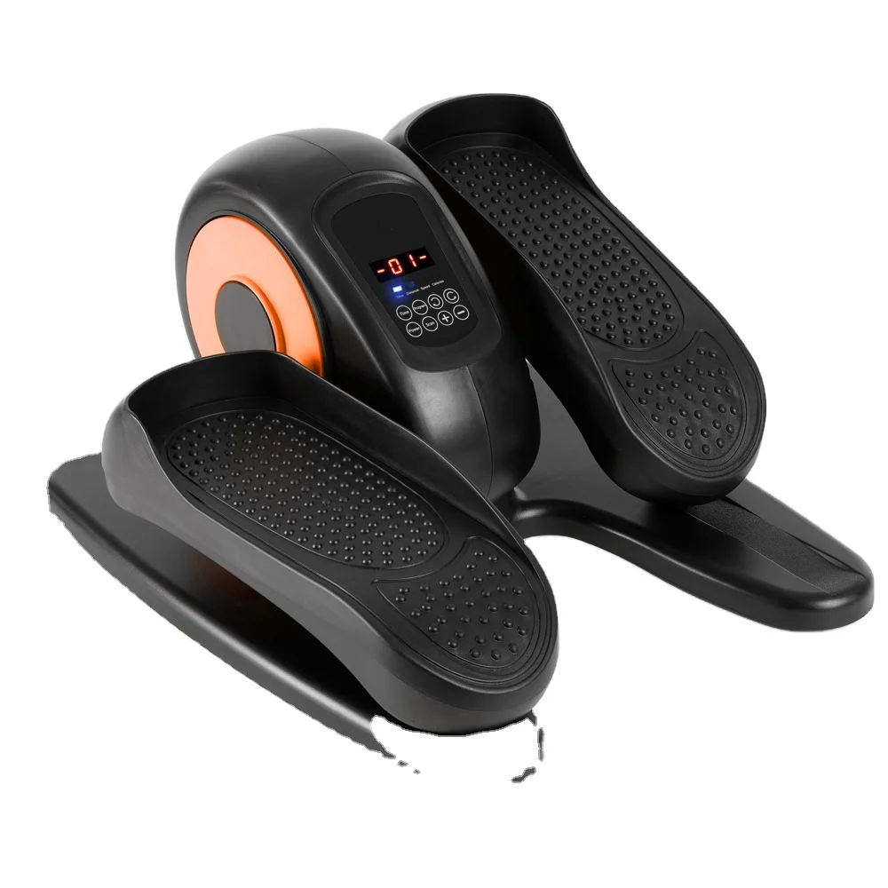 

Home Gym Under Desk Electric Mini Elliptical Machine, Remote Control Portable Exercise Elliptical Trainer
