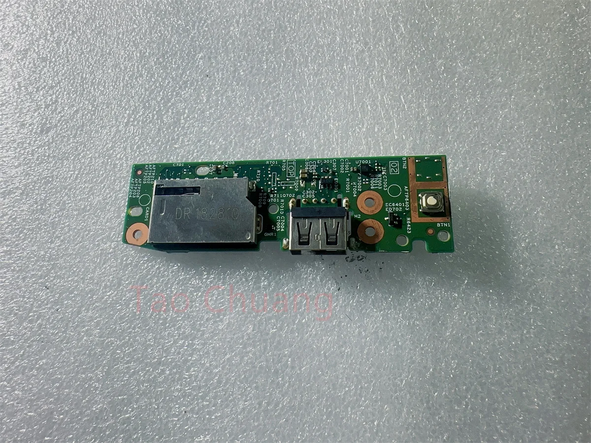 

FOR Dell Inspiron 14 5481 5482 5491 USB board SD card reader board power button board 17B85-1 09WK02