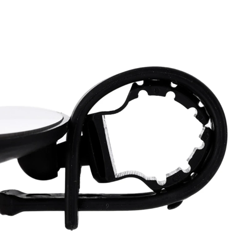 2Pcs Foot Support Cover Silicone Sleeve With Bike Mirror, Bicycle Cycling Rear View Mirrors Adjustable Handlebar Mounted