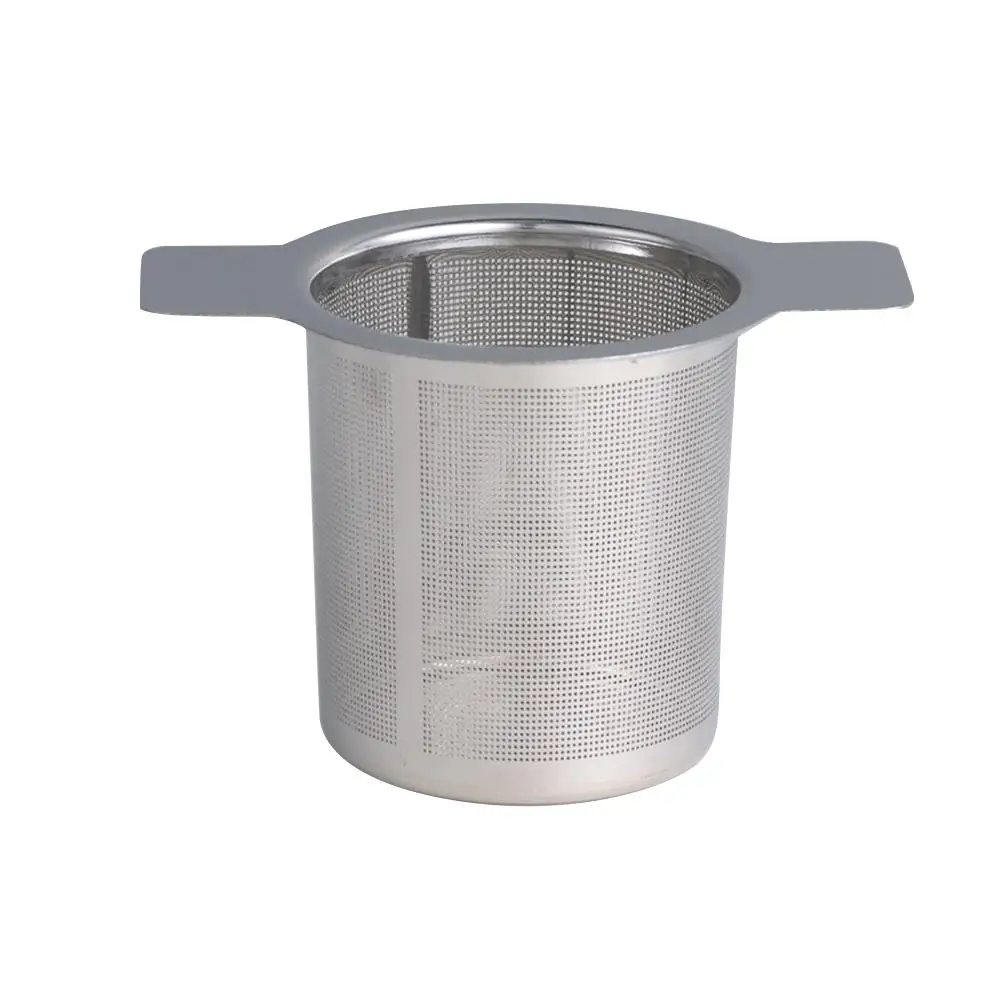 Mesh Tea Infuser Reusable 304 Stainless Steel Tea Leak With Cover Filter Grid Binaural Leak Coffee Mesh Filter Teaware, tea infuser,tea strainer,tea filter