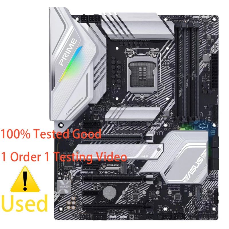 Asus Rog Strix Z490-A Lga 1200 (Intel 10Th Gen) Z490 Sata 6 Gb/S Atx Scheda Madre Intel