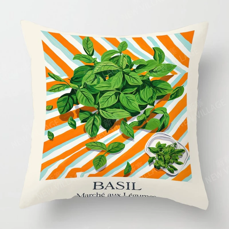 Modern Decorative Cushion for Home Living Room Decor Throw Pillow Cover 45*45 40x40cm 60x60cm 45x45cm 50x50cm sofa food 40*40 4