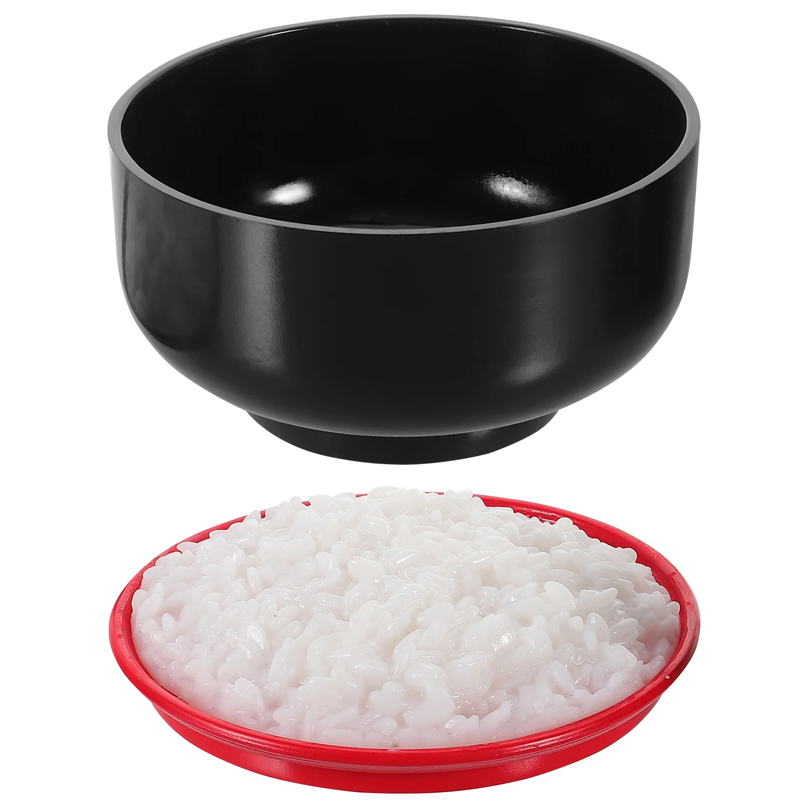

Simulated Rice Fake Cooked Simulation Steamed Model Models Food Artificial Big Bowl