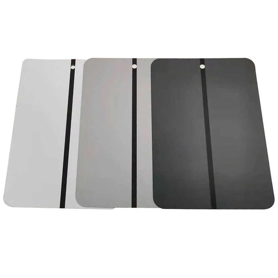 100 Stück farblich passender Kfz-Farbstab – tragbare 4,1"x5,9" Stahlplatte für professionelle Karosseriereparatur und Ausbesserung CQ-5 – Detail 2