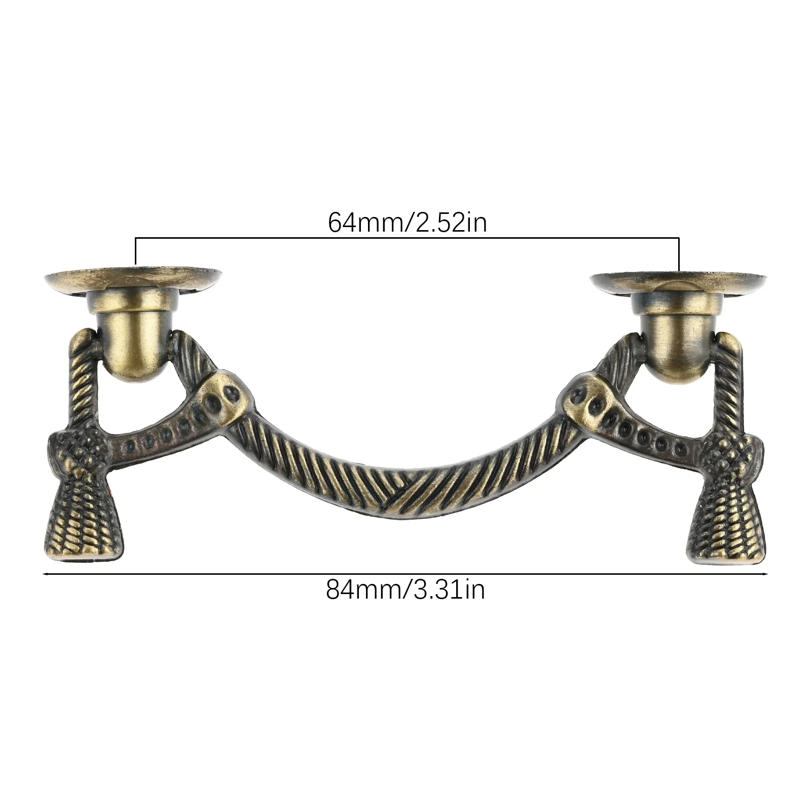 medium antique brass