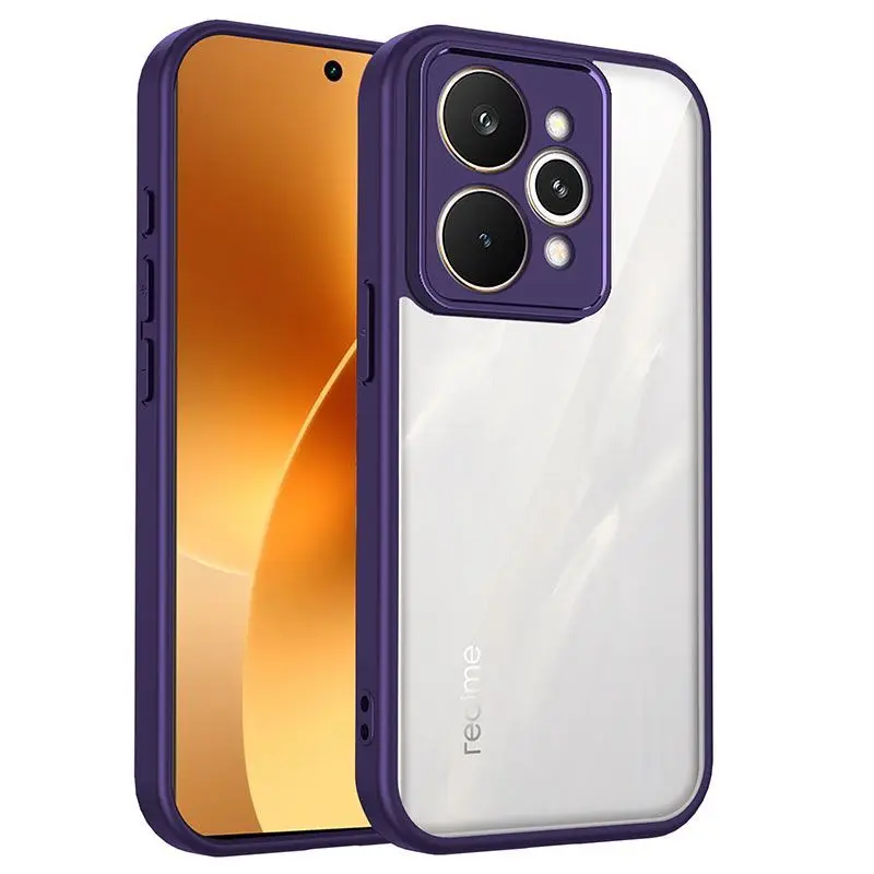 Durable Transparent Silicone Phone Case with Shockproof TPU Bumper