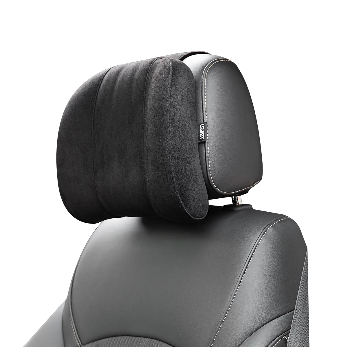 Car Headrest Pillow Memory Foam Suede Fabric Forbell