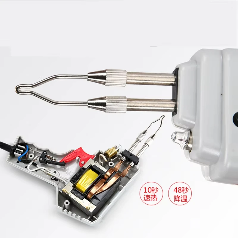 220V 100W Electric Soldering Iron Gun Repair Tool Kit-Hand Soldering Tool with Solder Wire