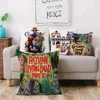 Horror Movie Pillow Covers Cartoon Sofa Decorative Home Double-sided Printing Short Plush Cute Cushion Cover 3