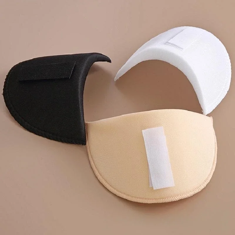 Foam Sponge Shoulder Pads Sewing Set-in For Women Men Jacket Blazer T-Shirt Clothing Garment Accessories 1Pair shoulder pads