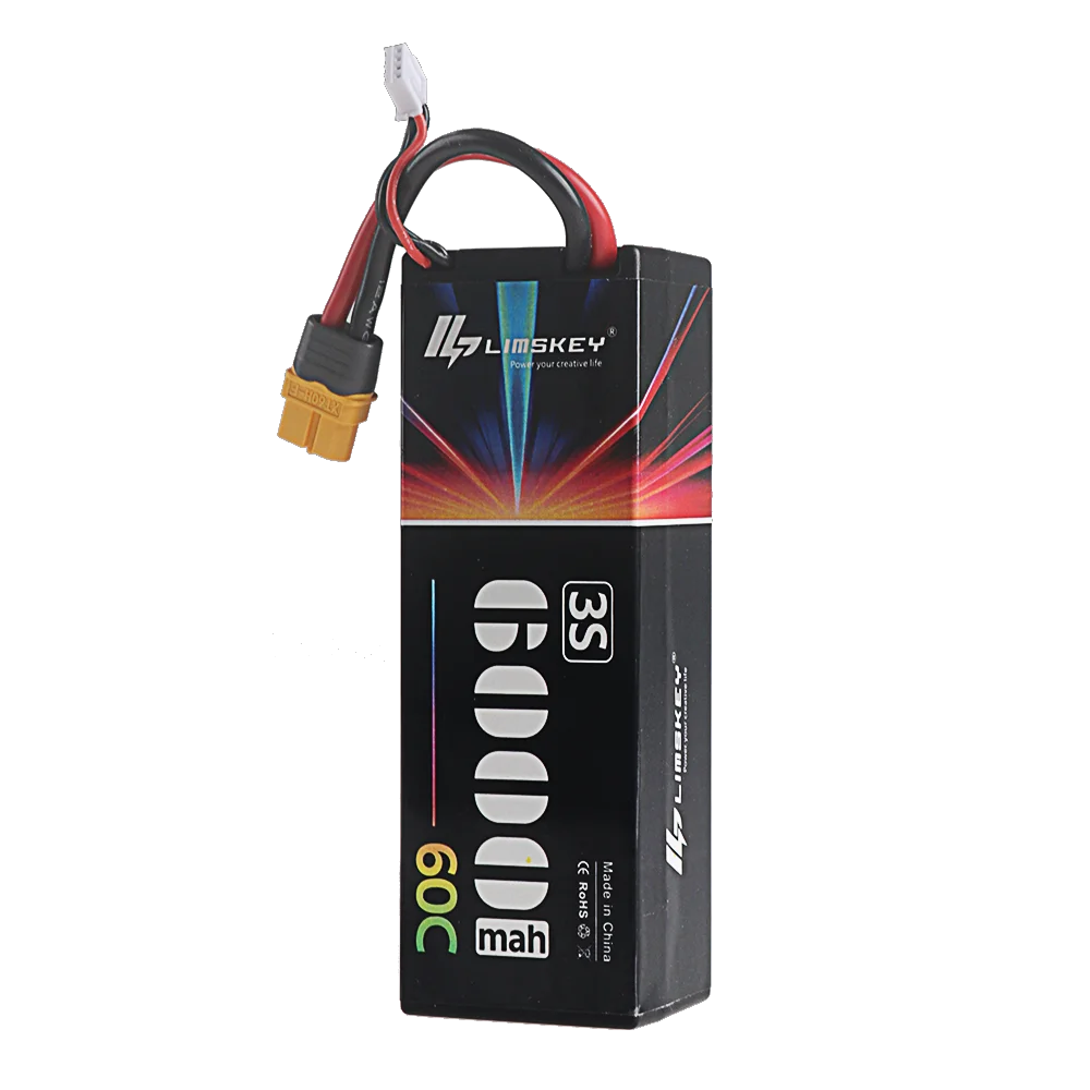 Batterie Drone Lipo 11.1V 6000mAh XT60 - Haute Capacité