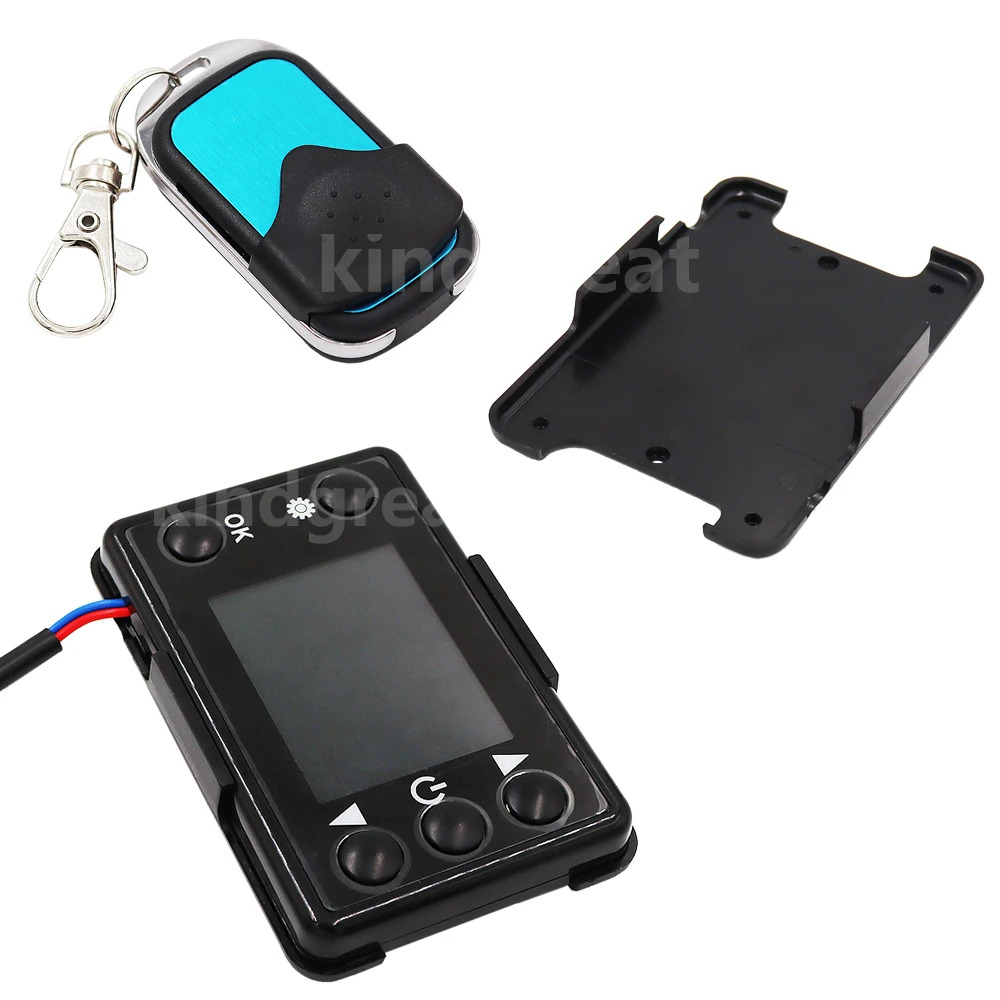 12V 24V Parking Heater Controller Diesel Air Heater LCD Monitor Switch + Remote Control + Control Motherboard for Chinese