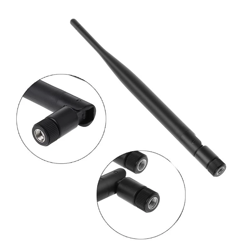 2팩 WiFi 안테나 6dBi RP-SMA 11.8in U.FL IPEX MHF4 M.2 Ngff 무선 네트워크 카드용 RP-SMA 연장 케이블