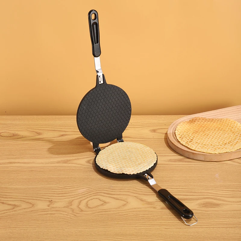 17CM Crispy Chicken Rolls Baking Tray Domestic Gas Fried Egg Roll Mold Commercial Ice Cream Cone Crispy Roll -1 piece