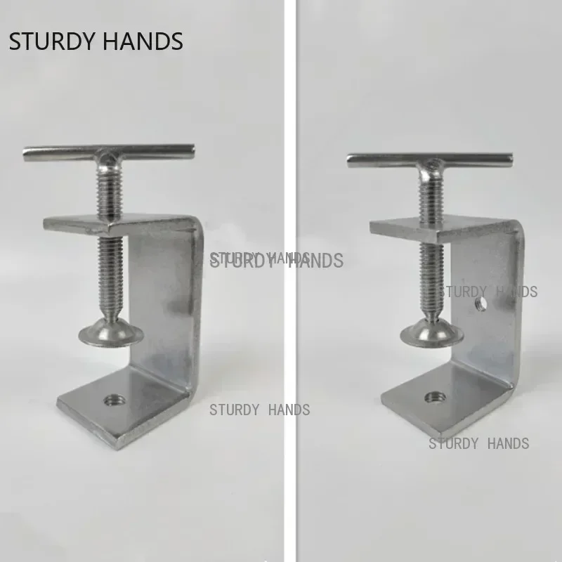 Heavy Duty Desktop C-Type Clamp Adjustable Desk Fixed Holder Clip Multi-function Stainless Steel Fasteners Clamp Hardware Tools hose clamps car mirror bracket woodworking bar clamp folding knife accessories turnbuckle tools surgical needle tool magnetic surgical mat ssd component gasket set silicone separator pad snap button sewing tool parallel set engraving glue removal tools