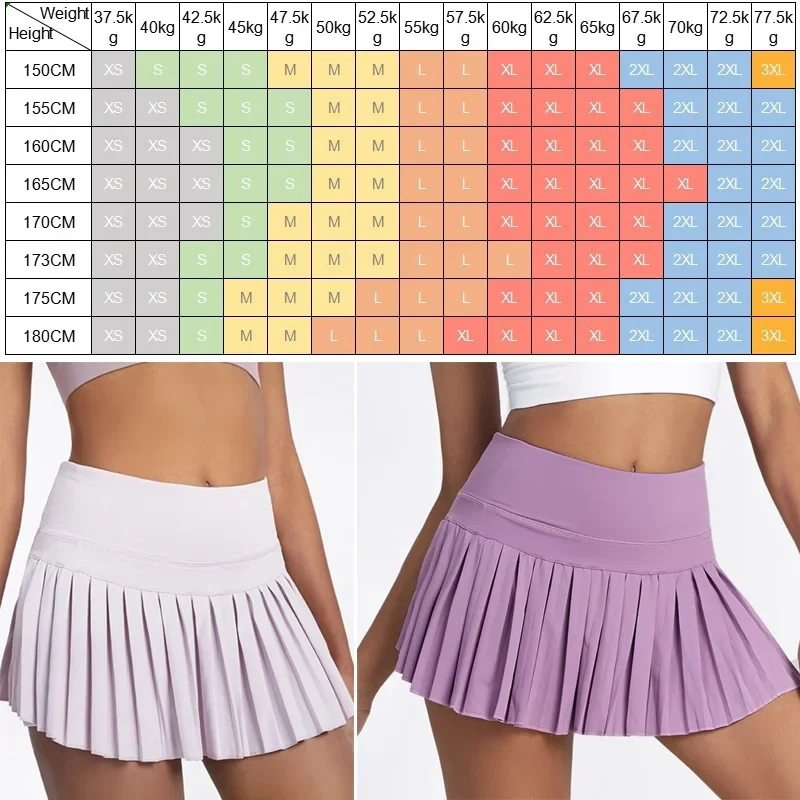 Tennis Skirts for Women Cloud Rise Pocket Gym Golf Running Pleated Pantskirt Sports Skirt