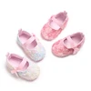 Baby Girls Mesh Rose Shoes Cute Sweet Soft Sole Non-Slip Crib Shoes for Spring Fall 1