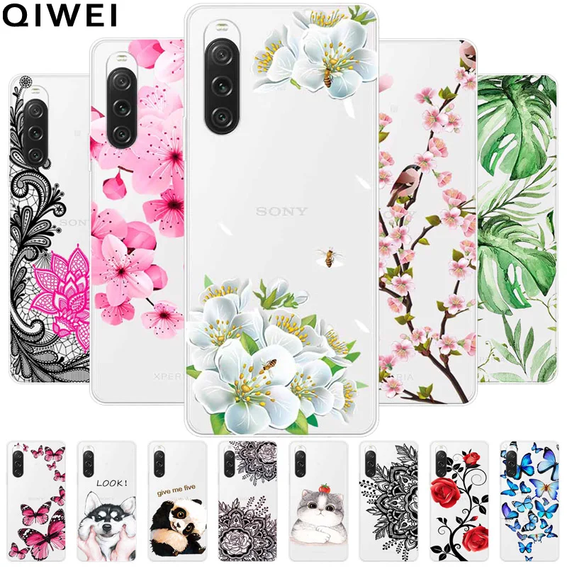 Clear TPU Soft Silicone Transparent Phone Case - Cute & Durable Cover
