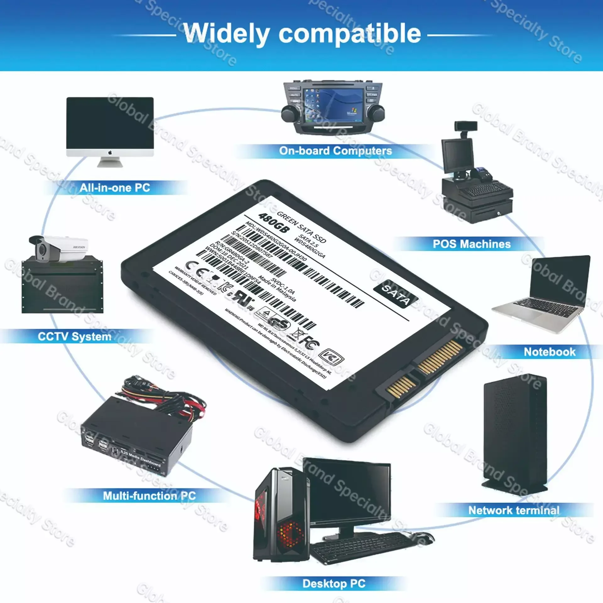  SATA SSD 2.5 ġ,  SSD, ָ Ʈ ̺, Ʈ Ps5 ƮϿ, 1TB, 2TB, 500GB, HDD, 4TB, 8TB, 560 MB/S