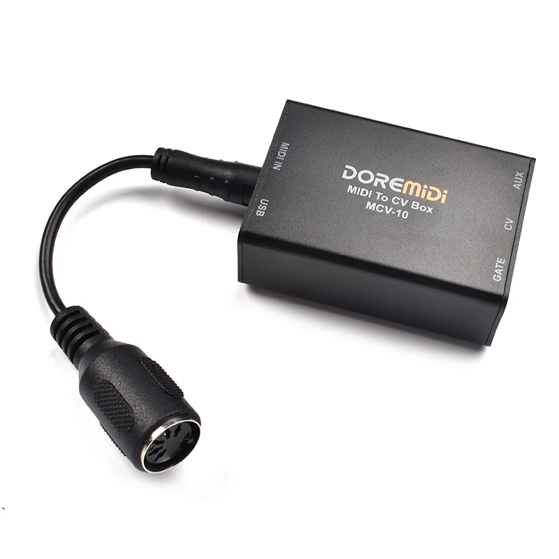 MIDI To CV Box (MCV-10) Converting MIDI Signals Into Analog Voltages