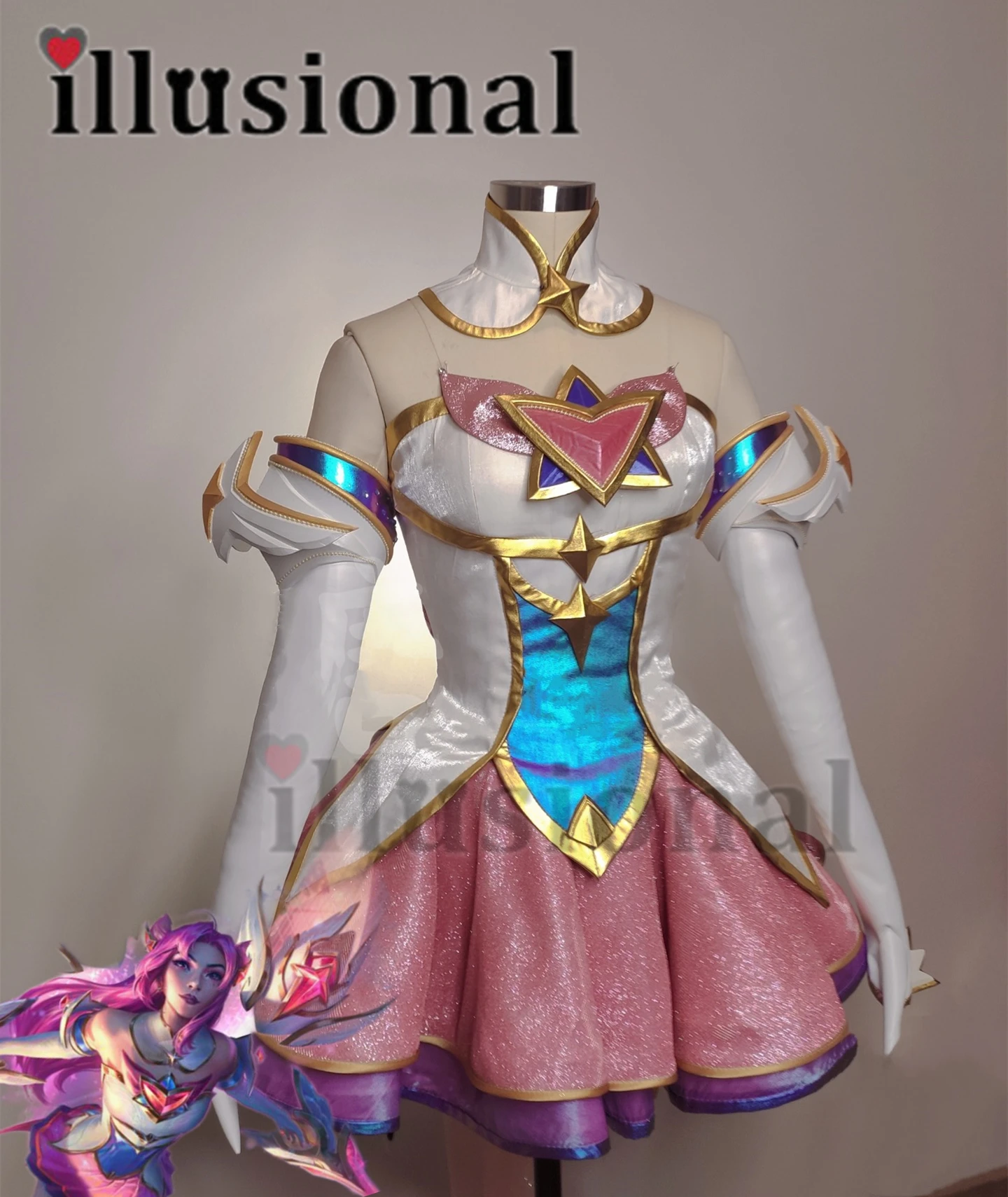 Костюм для косплея LOL Kaisa Star Guardian