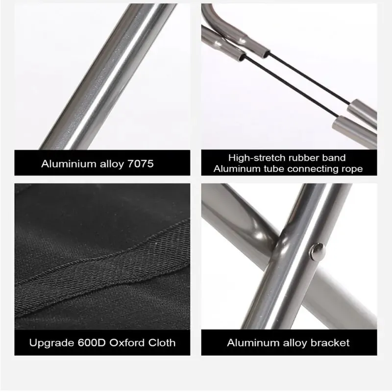 folding chair Portable Folding Fishing Chair Picnic Camping Stool Folding Small Stool Outdoor Aluminiun Alloy Fishing Chair