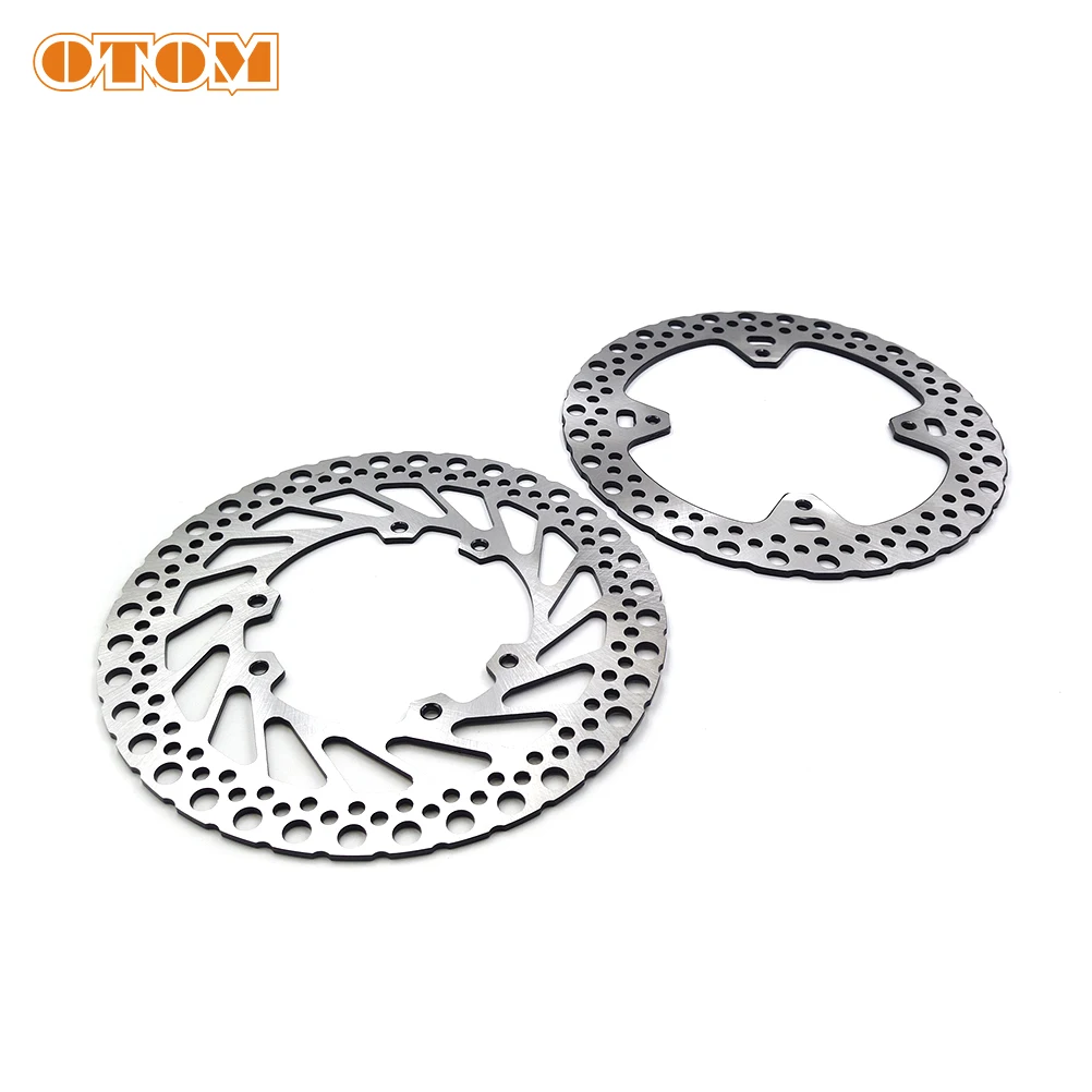 OTOM Motorcycle 240mm Front Rear Brake Disc For HONDA CR125R CR250R CRF450R CRF450X CRF450RX Motocross Enduro Steel Disk Rotors