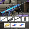 Children Toy Guns Barrett Machine Gun Soft Bullet Shell Ejecting Airsoft Weapons Toy Rifle Sniper Shooting Model for Adults Boys 1