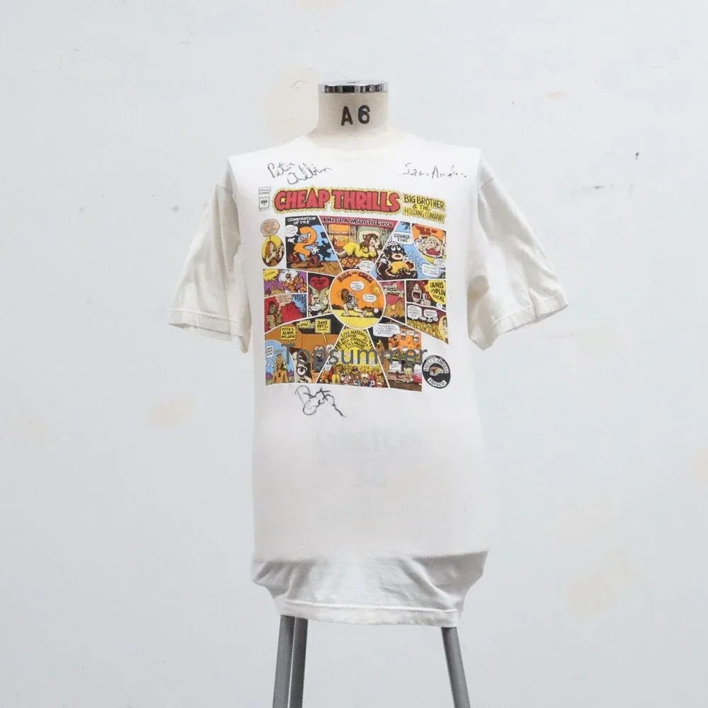 

Vintage Robert Crumb Cheap Thrills Shirt Big Brother & The Holding Co Janis