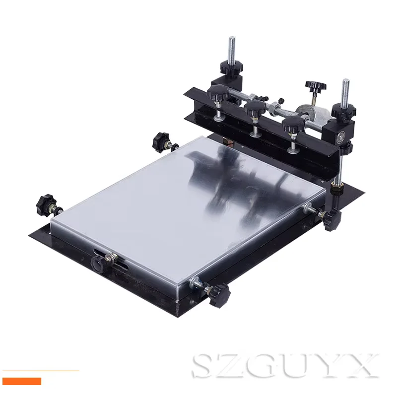 Screen Printing Machine Precision Manual Press Screen Printers T-Shirts Advertising Materials Silk Screening Screenprint Station