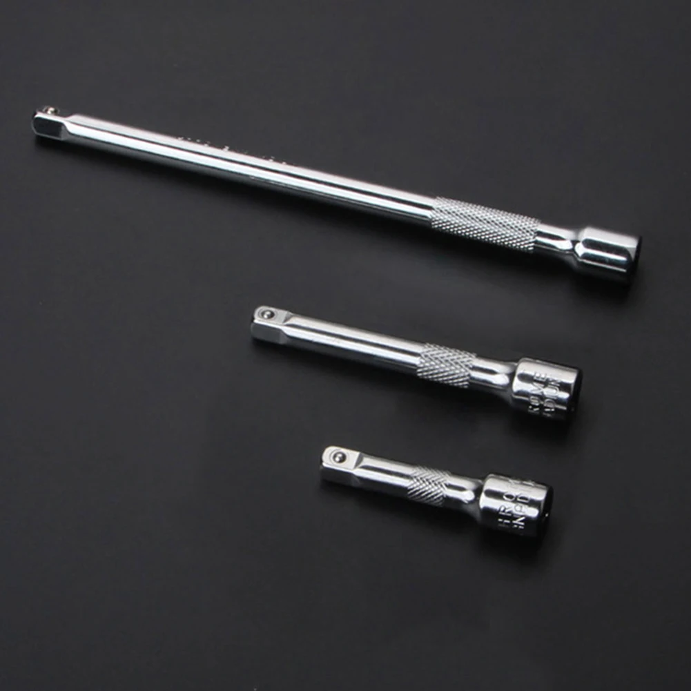 1/4‘’ Drive Socket Extension Bar Ratchet Wrench Extender Extension Rod 50mm 100mm 150mm Sleeve Connecting Rod Hand Tools 4