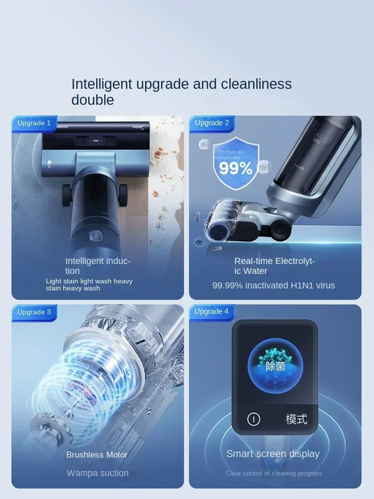 Midea G5 Dust-free Washing Floor Smart Household Appliances Suction, Drag and Wash Integrated Vacuum Cleaner 3