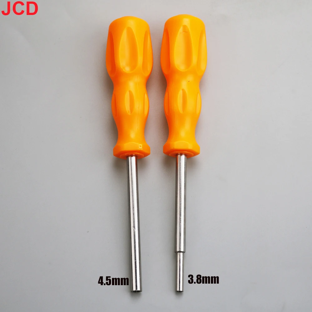 JCD 보안 드라이버 수리 도구 게임비트, N64 NES SNES NGC SEGA SFC MD 게임보이 컬러 게임 도구, 3.8mm, 4.5mm, 1 개