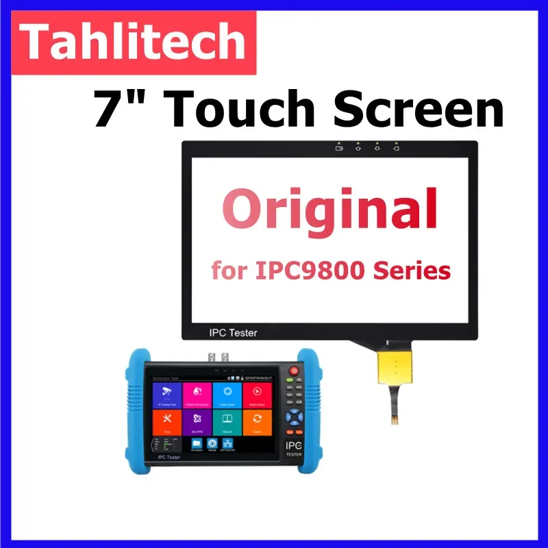 CCTV Tester LCD Touch screen ipc 9800 movtadhs plus IP Camera Tester Monitor Screen Repair Screen cctv camera tester