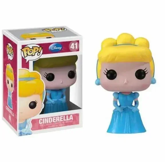 thumbnail image 1 of Funko POP Disney Princess Merida 324# Rapunzel 223# Elsa 82 Cinderlla 41 138# Ariel 27 Jasmine 52# Snow White 08# PVC Model Toys, 1 of 5