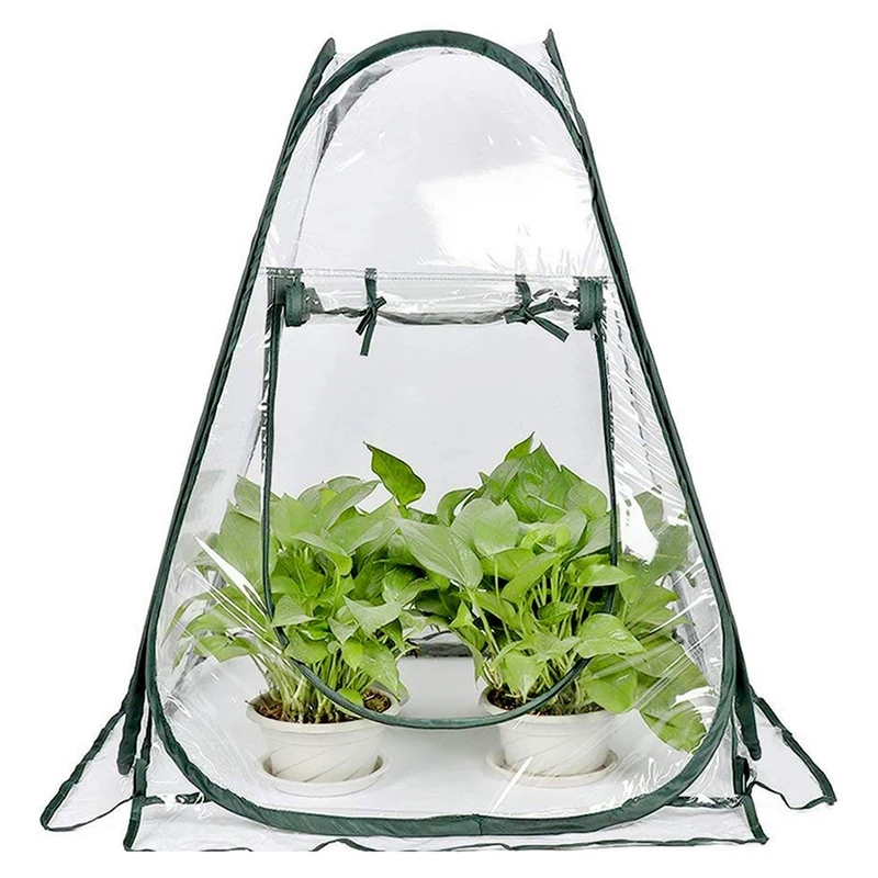 Pop-Up Portable PVC Greenhouse Grow Tent