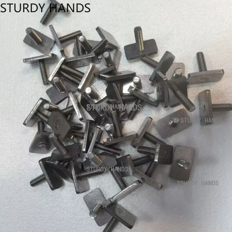 5Pcs Stainless Steel T-Slot Chute Rail Track T Shape Rectangle Hammer Head Bolt Screw M6 M8 Hardware Tools Supplies stainless steel screws stainless steel screw