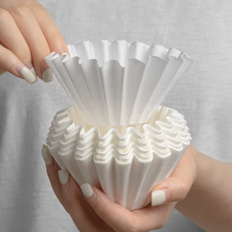 50 Pcs Coffee Filter Papers for B75 Dripper - أورا...