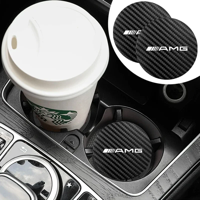 Accesorio Adhesivo De Fibra De Carbono Para Volante De Coche, Accesorio Para Mercedes W176 W204
