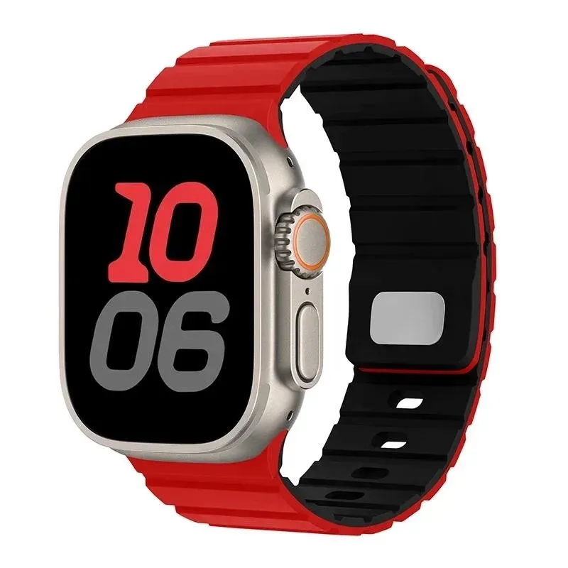 Silicone Magnetic Bracelet Watch Band