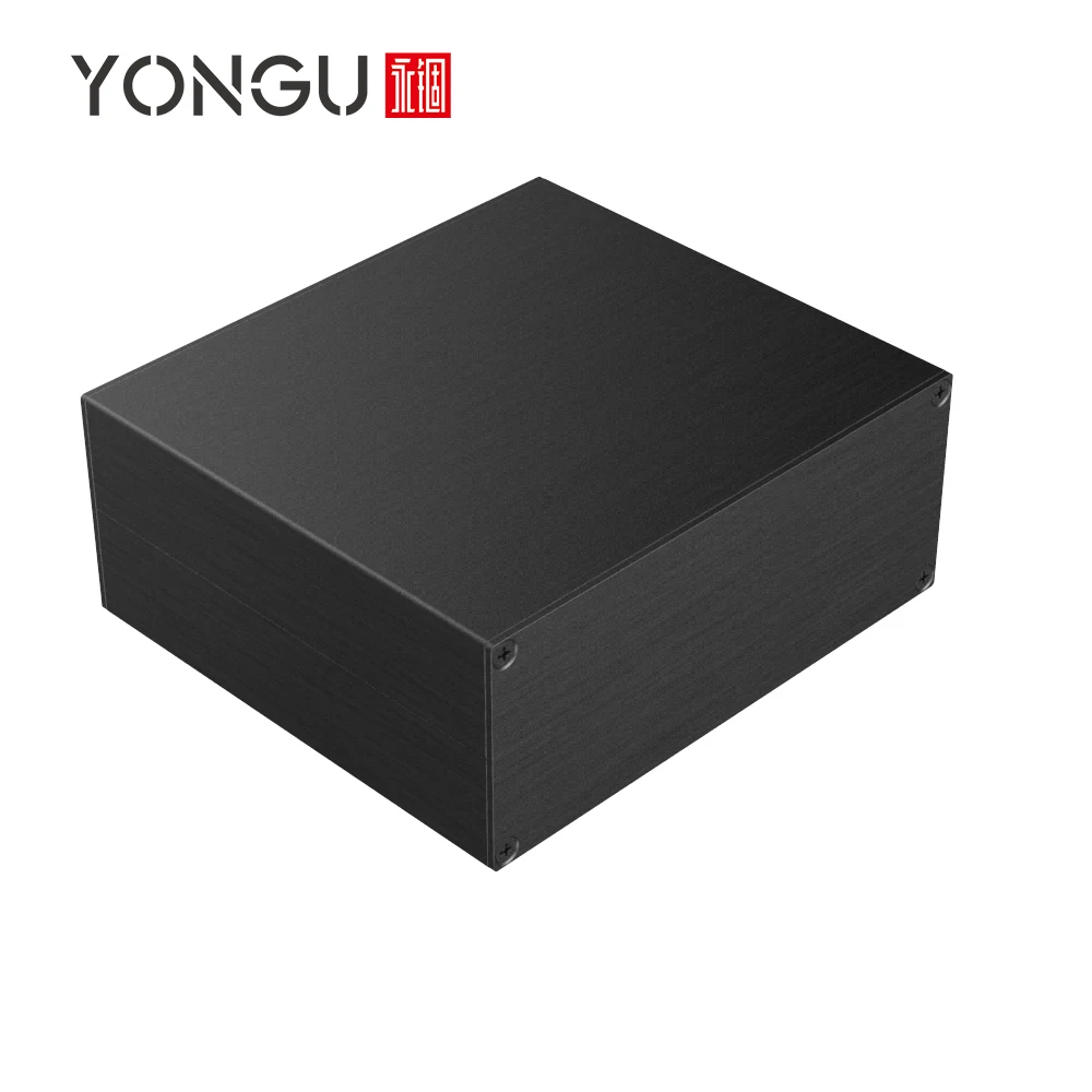 분할형 금속 배터리 박스, CNC 밀링 머신 부품, 전자 하우징, 전원 공급 장치 H23 용 DIY 인클로저 케이스, 125x51mm