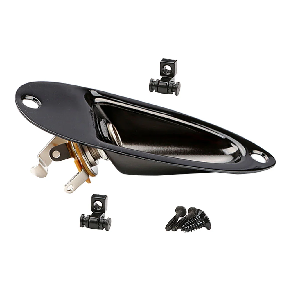 

Guitar Boat Plug Accesories Retainer Buckle Suit Output Jack Electric Supplies Metal Musical Instrument Accessory Strings