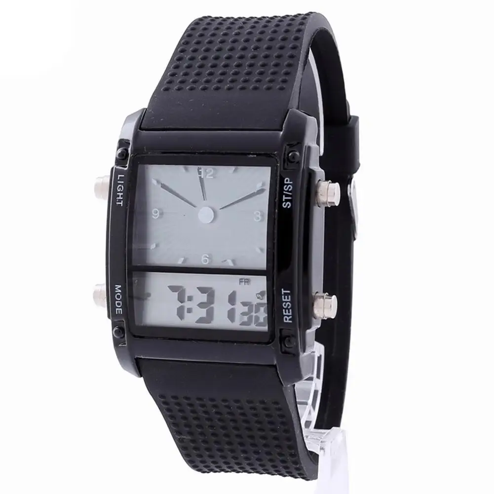 Electronic Wrist Watch Men Waterproof Digital Display Fashion Couple LED Luminous Digital Watch Student 6