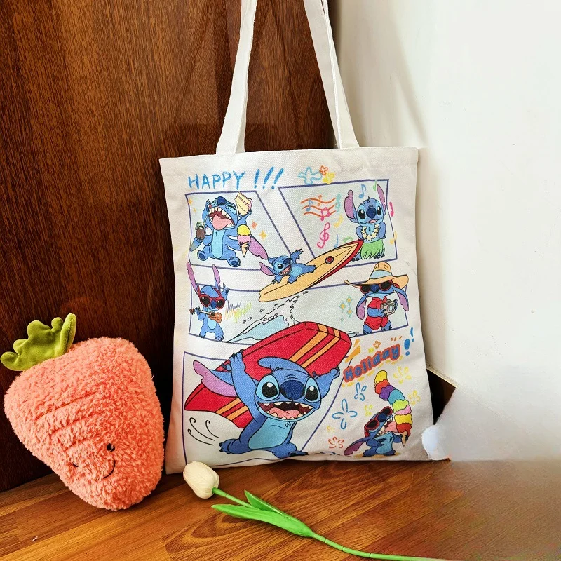 Disney cartoon Stitch girls Shoulder Bags cute boy Cross body Handbags Kids Birthday Gift