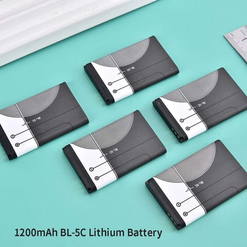 

1200mAh BL-5C литиевая батарея для Nokia мобильный телефон аккумулятор карта динамика