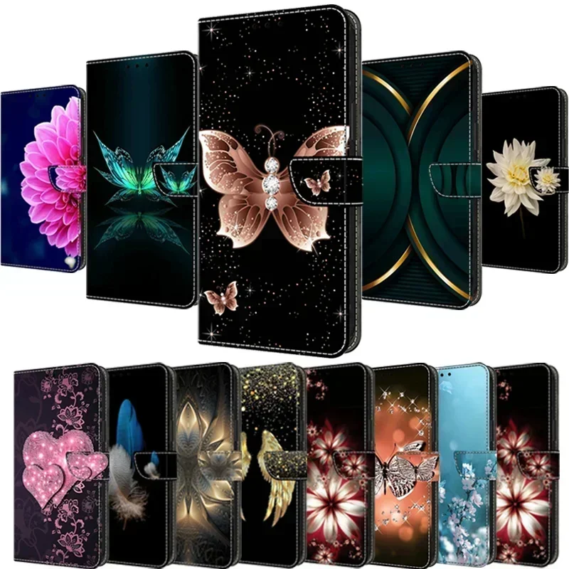 Per Samsung Galaxy S10 S 10 Custodia Per Samsung Galaxy S10 + S10 Plus S10E S10Lite Custodia Magnetica Con Motivo Floreale Portafoglio Book Cover