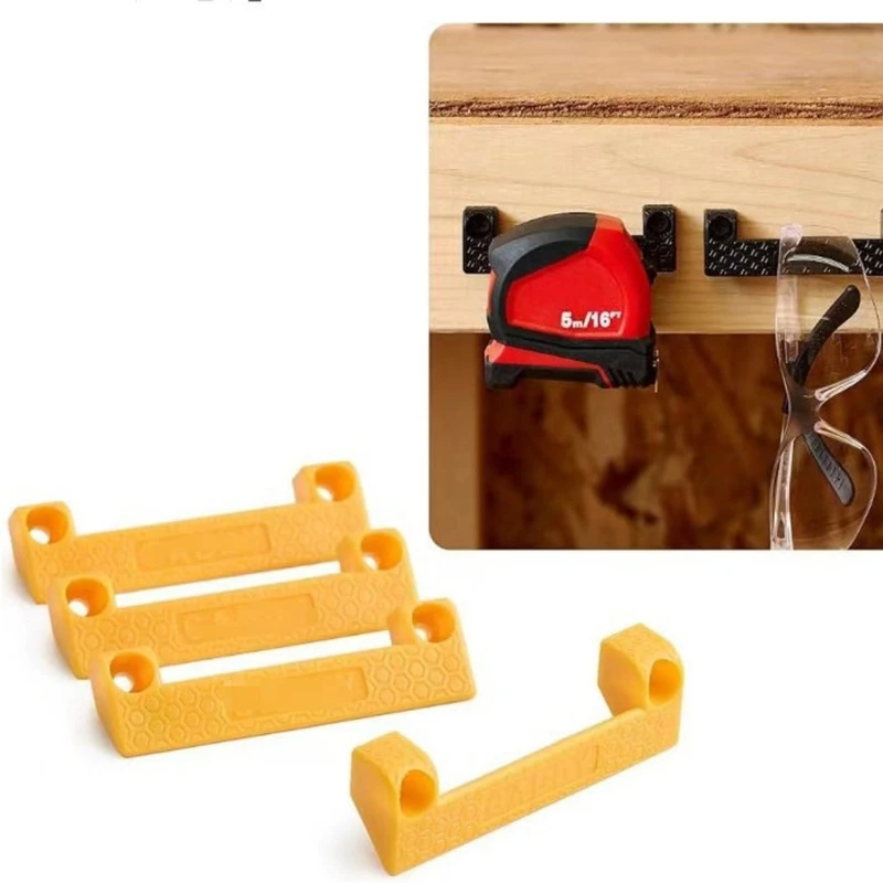4PCS -Klebeband Messhalter Tool Storage für zu Hause und professioneller Verwendung D2RD