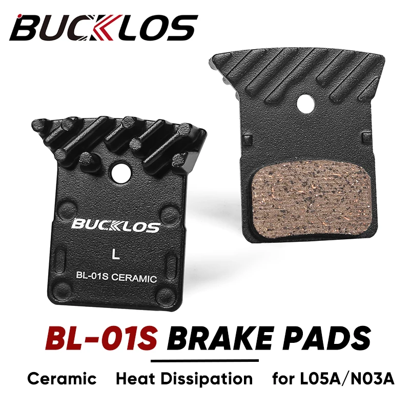 Description Picture 4 of itemBUCKLOS Ceramic Bike Brake Pads Bicycle Hydraulic Disc Brake Pad Road MTB Brakes Pads Fit Shimano L05A N03A K04S K05S Brake Part