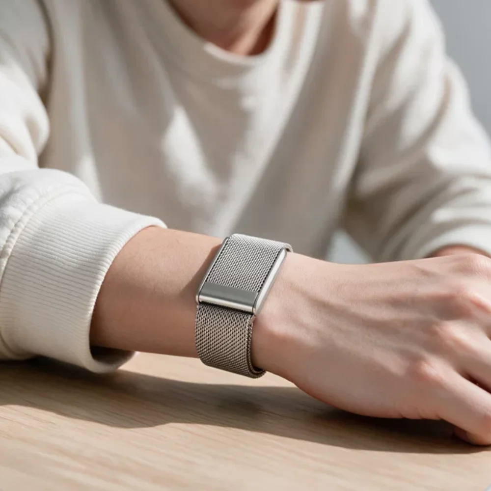 Milanese Loop Magnetic Stainless Steel Bracelet for Smartwatch Accessories
